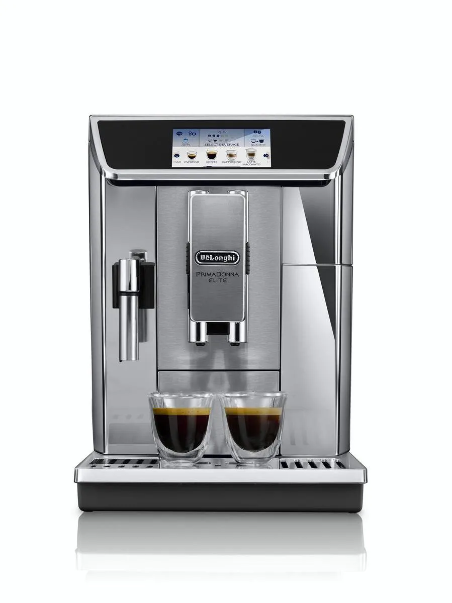 De'Longhi PrimaDonna Elite ECAM650.75.MS Espressomachine - Zilver