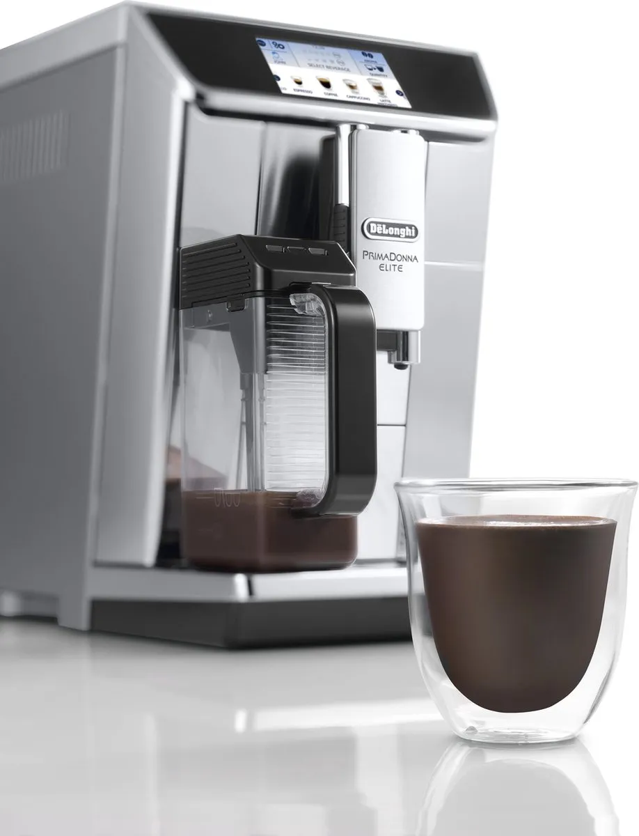 De'Longhi PrimaDonna Elite ECAM650.75.MS Espressomachine - Zilver