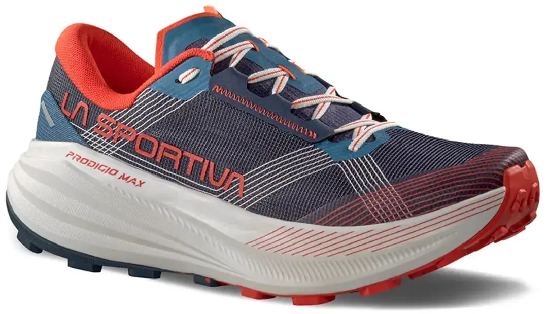 La Sportiva Prodigio Max Trailschoenen 40.5 - Blauw/Rood - afbeelding 3 van 3