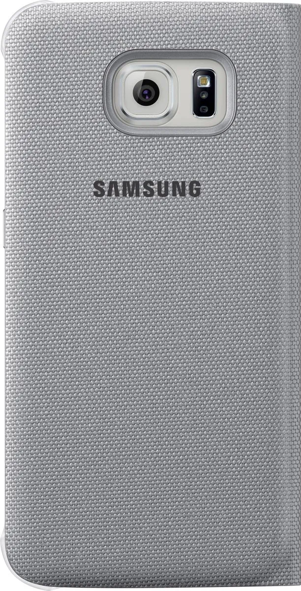 Samsung S View Cover Canvas EF-CG920BSEGWW - Zilver
