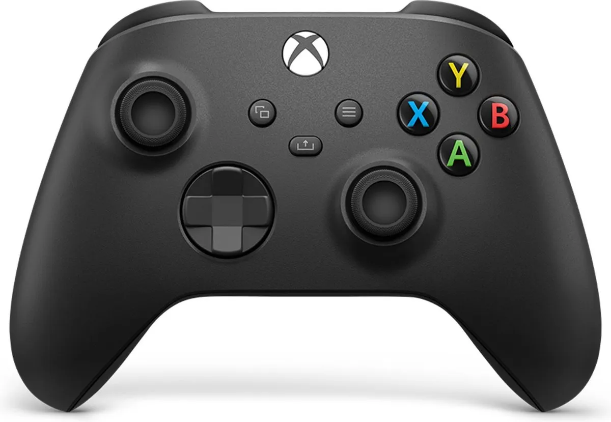 Xbox Draadloze Controller Carbon Zwart 7811705 - 1200mAh