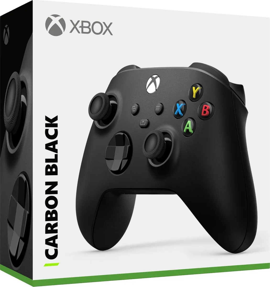 Xbox Draadloze Controller Carbon Zwart 7811705 - 1200mAh