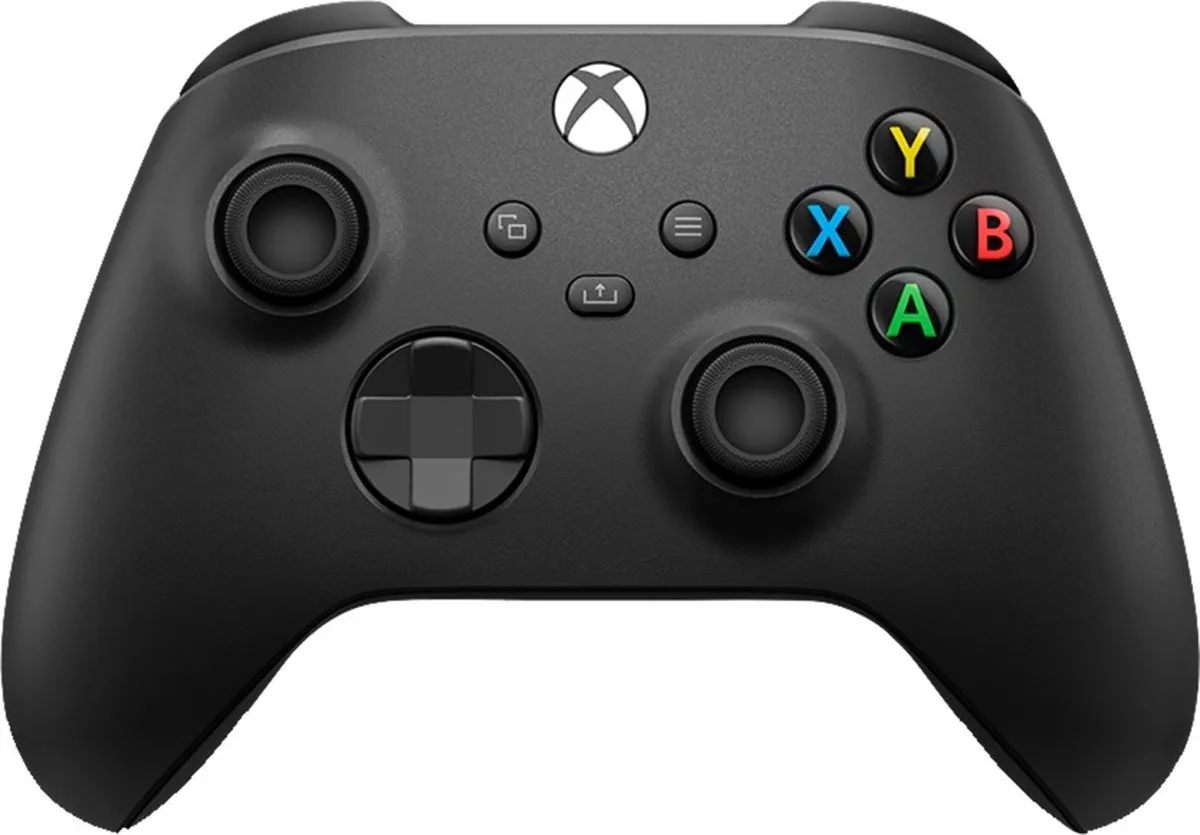 Xbox Draadloze Controller Carbon Zwart 7811705 - 1200mAh