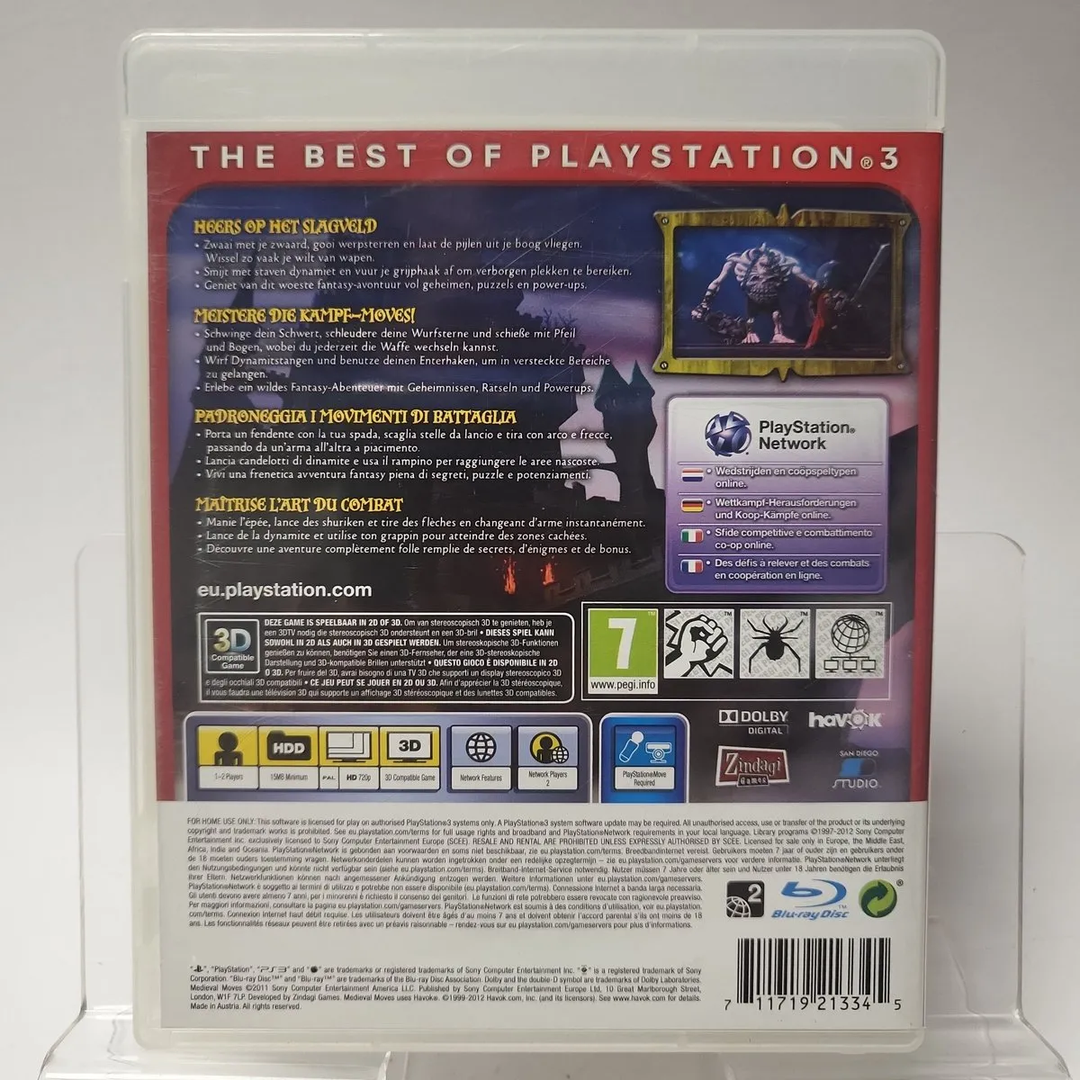 Sony PlayStation Medieval Moves Essentials Edition