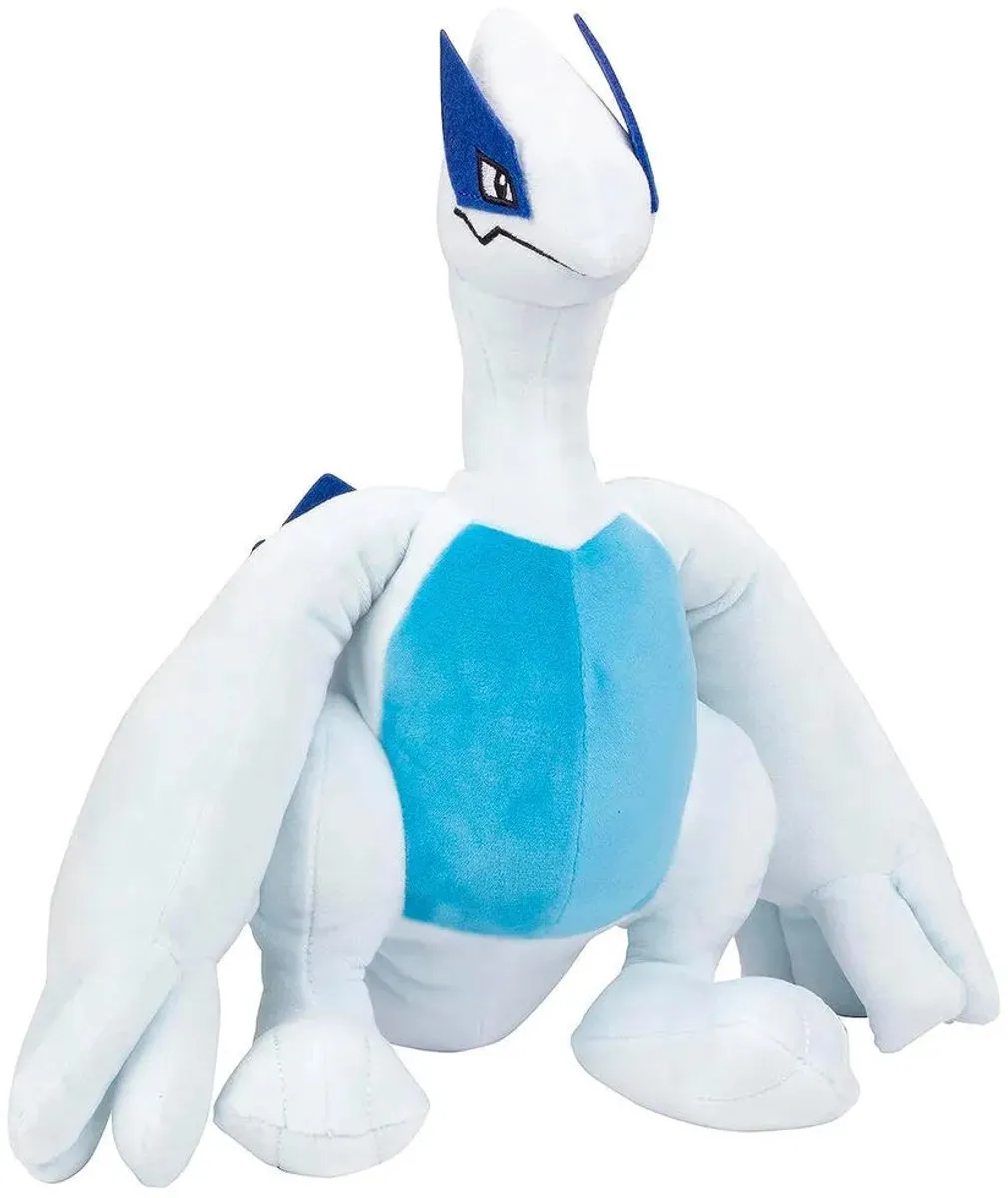 Pokémon Lugia Pluche Knuffel - Lichtblauw