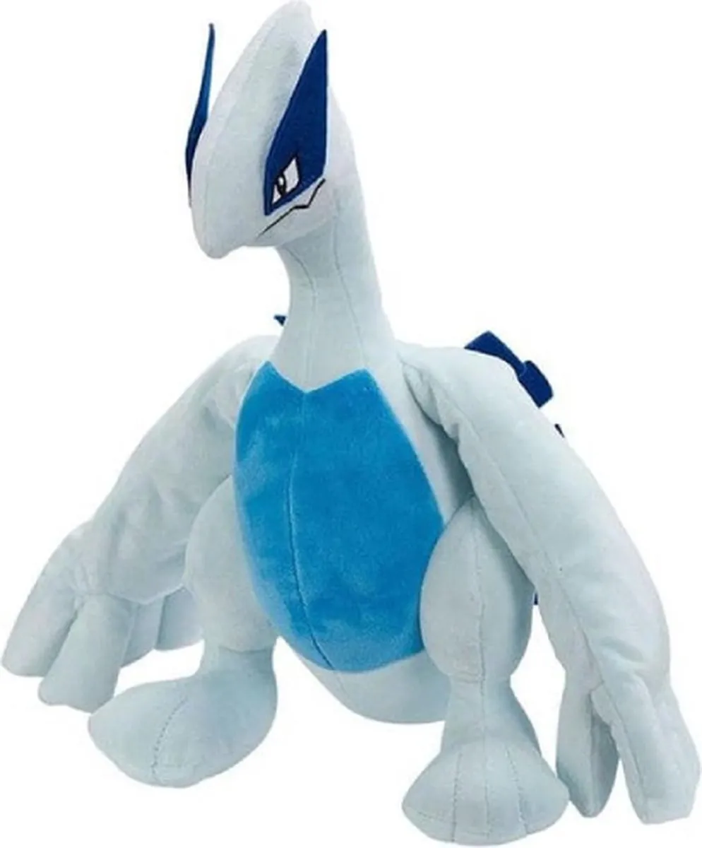 Pokémon Lugia Pluche Knuffel - Lichtblauw
