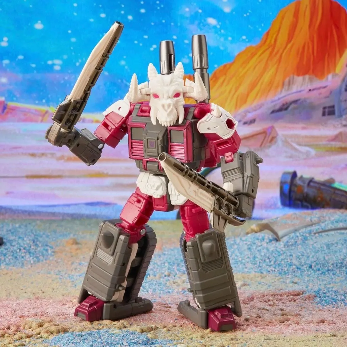 Transformers Legacy Skullgrin Deluxe Figure - Multicolor