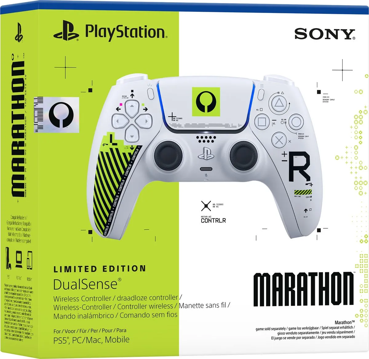 Sony PlayStation PS5 DualSense Controller MARATHON - 1.560mAh