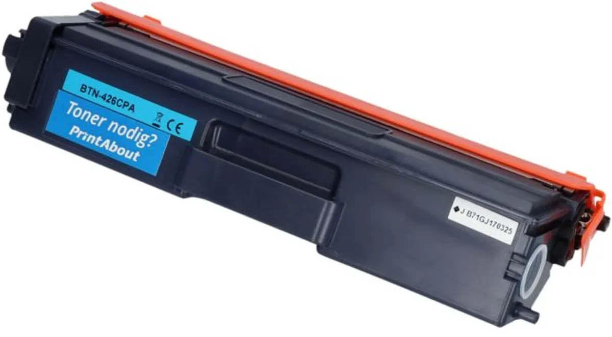 PrintAbout Huismerk Brother TN-426C Toner Cyaan - 7.000 Pagina's