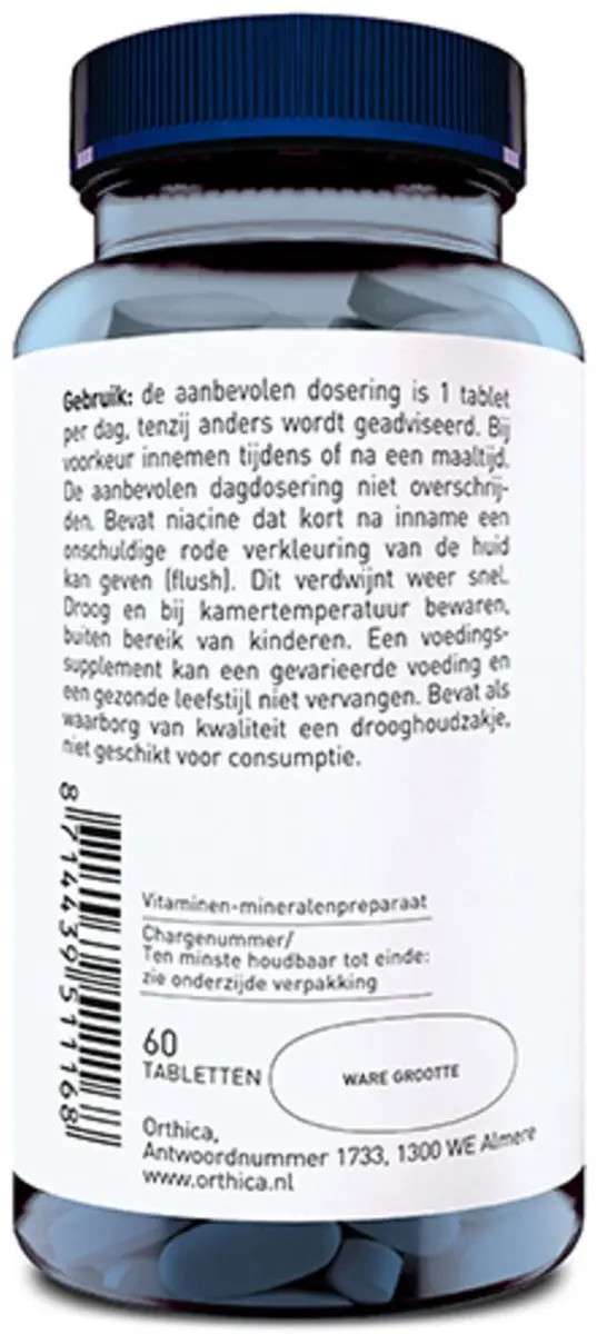 Orthica Hair Skin & Nail Kare 120 tabletten - afbeelding 2 van 4