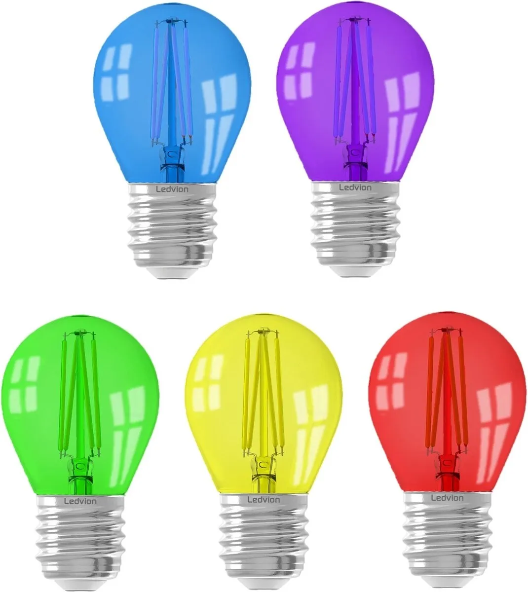 Ledvion 6X E27 LED Lampen