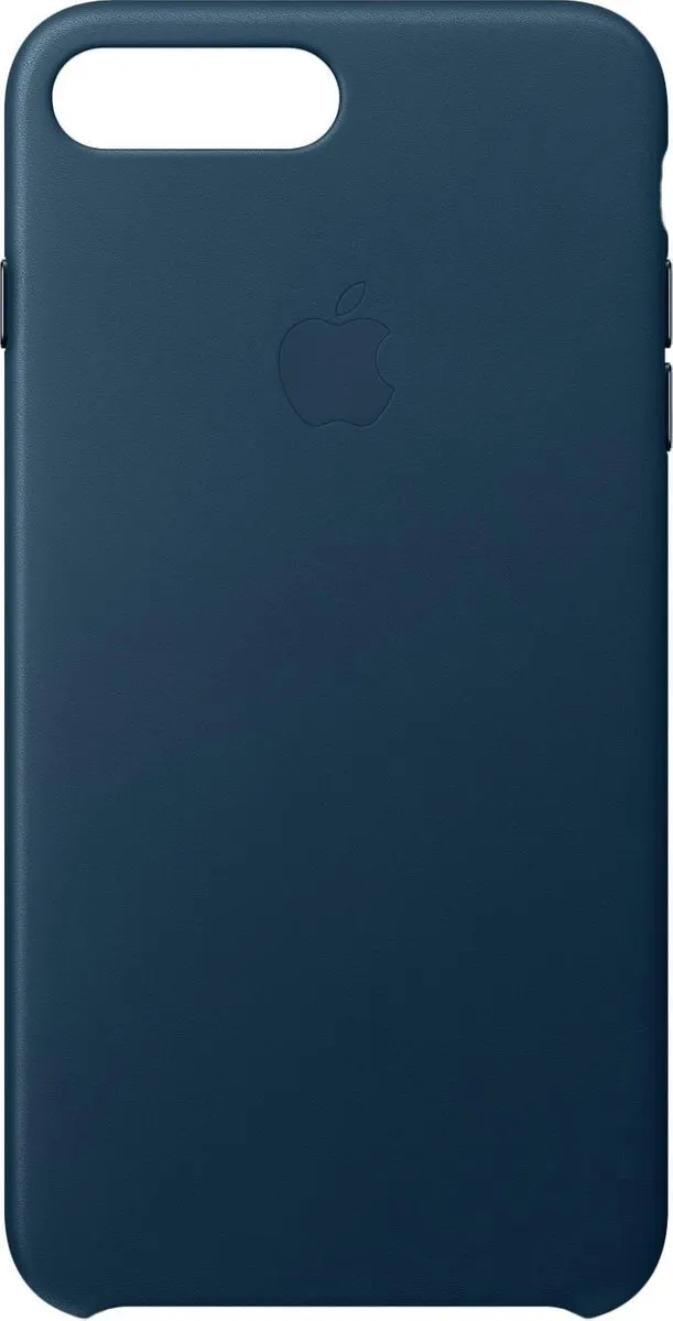 Apple Leren Hoesje iPhone 7/8 Plus MQHR2ZM/A - Kosmosblauw