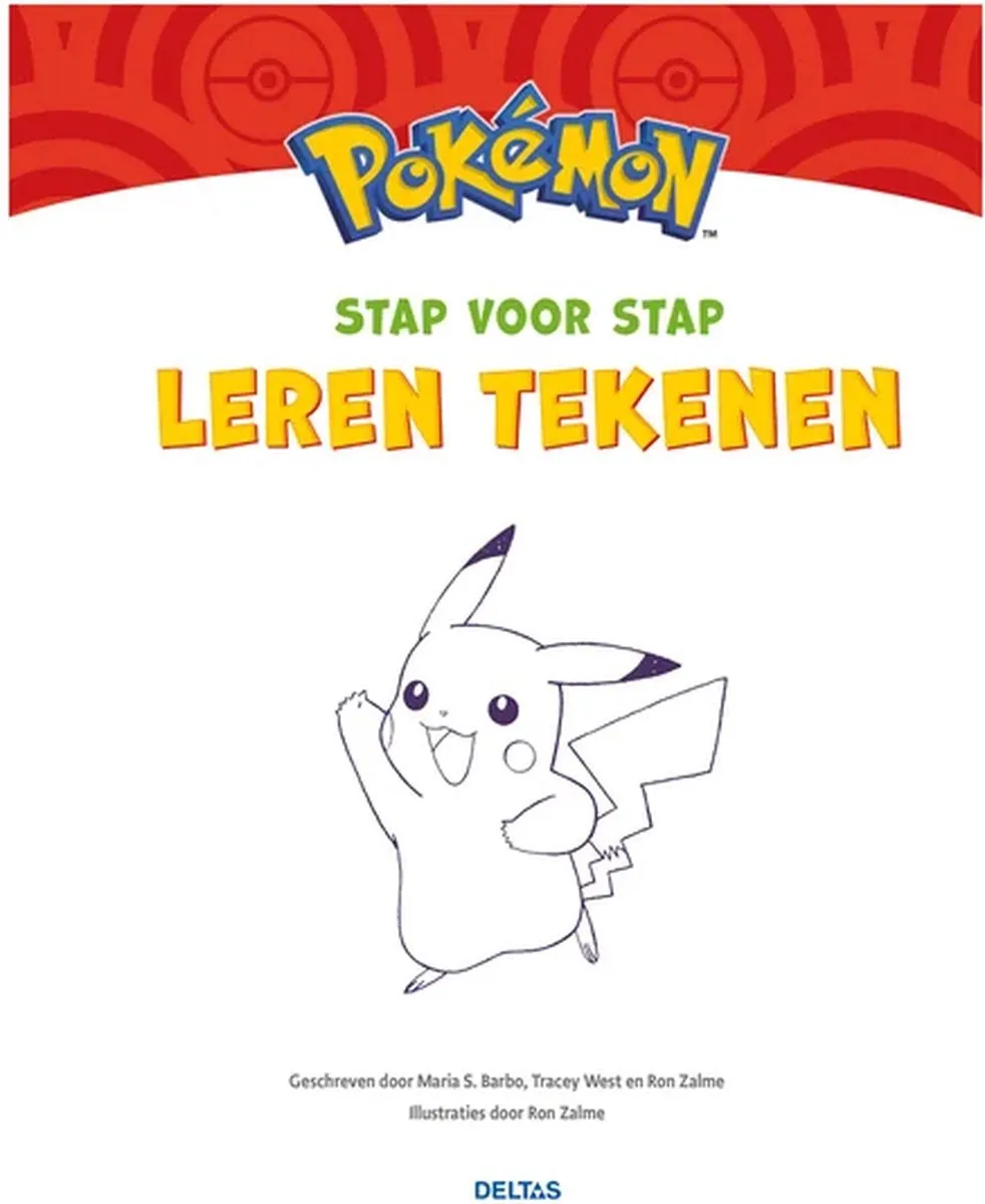 Pokémon Tekenboek Stap voor Stap - 96 Pagina's