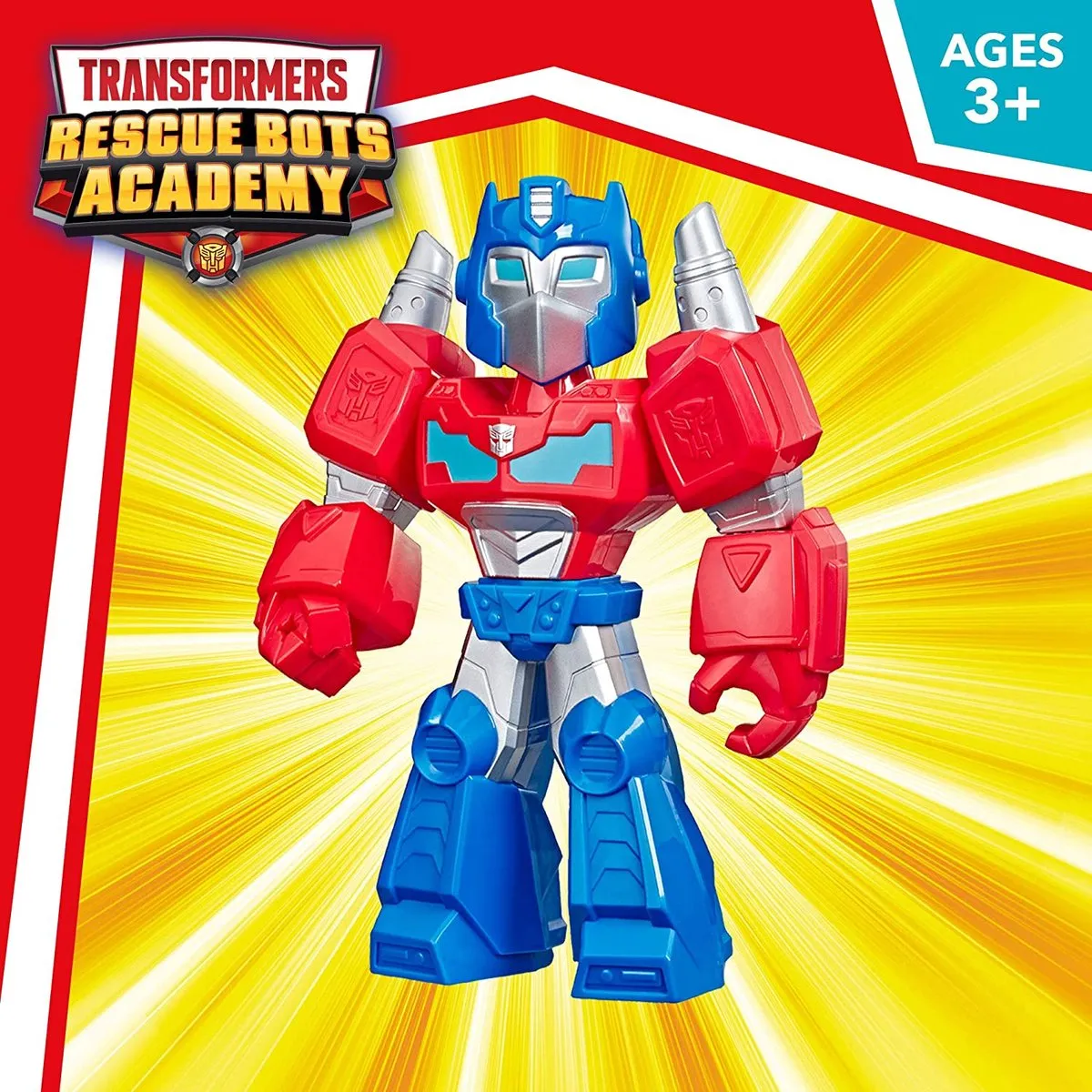 Transformers Rescue Bots Academy Optimus Prime E6392EU40 - Rood/Blauw