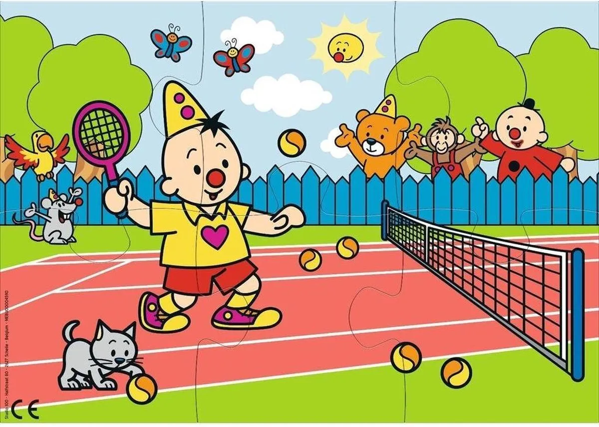 Studio 100 Bumba Legpuzzel Tennis 34cm