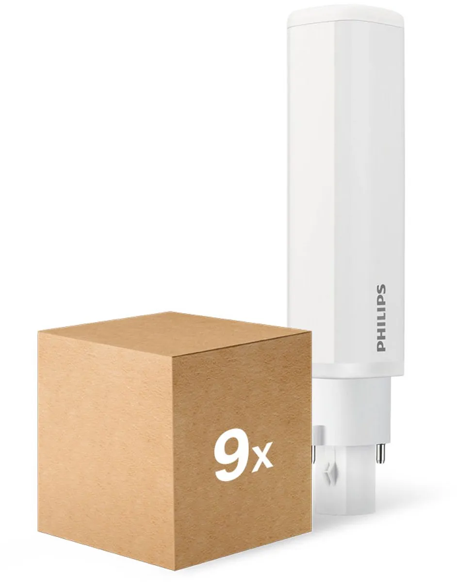 Philips CorePro PL-C Voordeelpak 9x - 6.9W 700lm Warm Wit