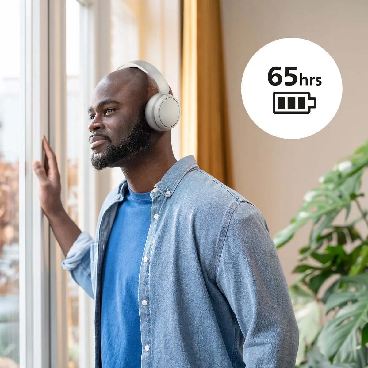 Philips TAH5209WT On-Ear Bluetooth Headphones - 65 uur - Wit