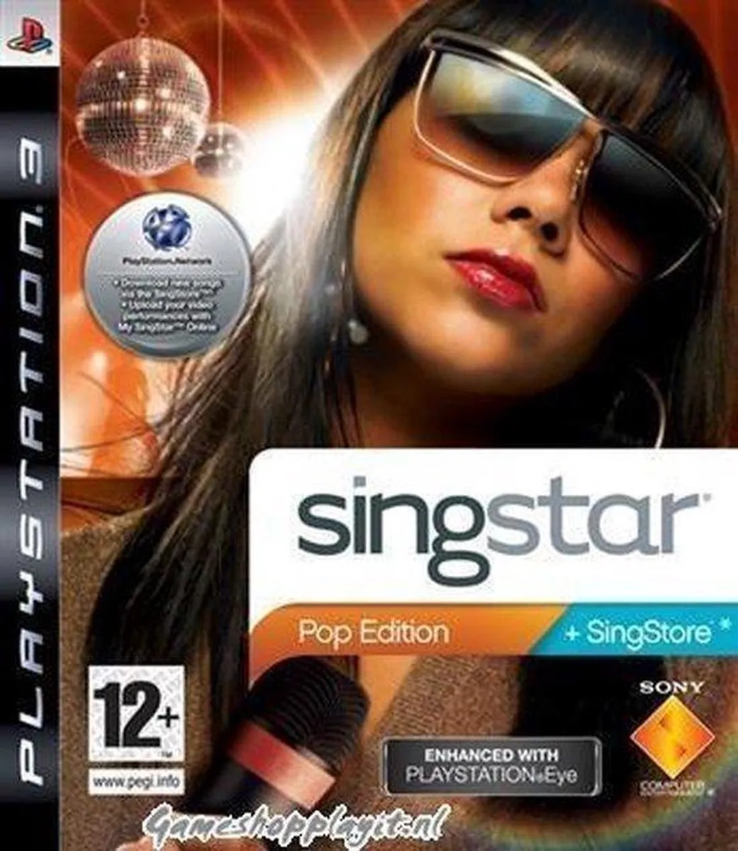 Sony PlayStation SingStar Pop Edition