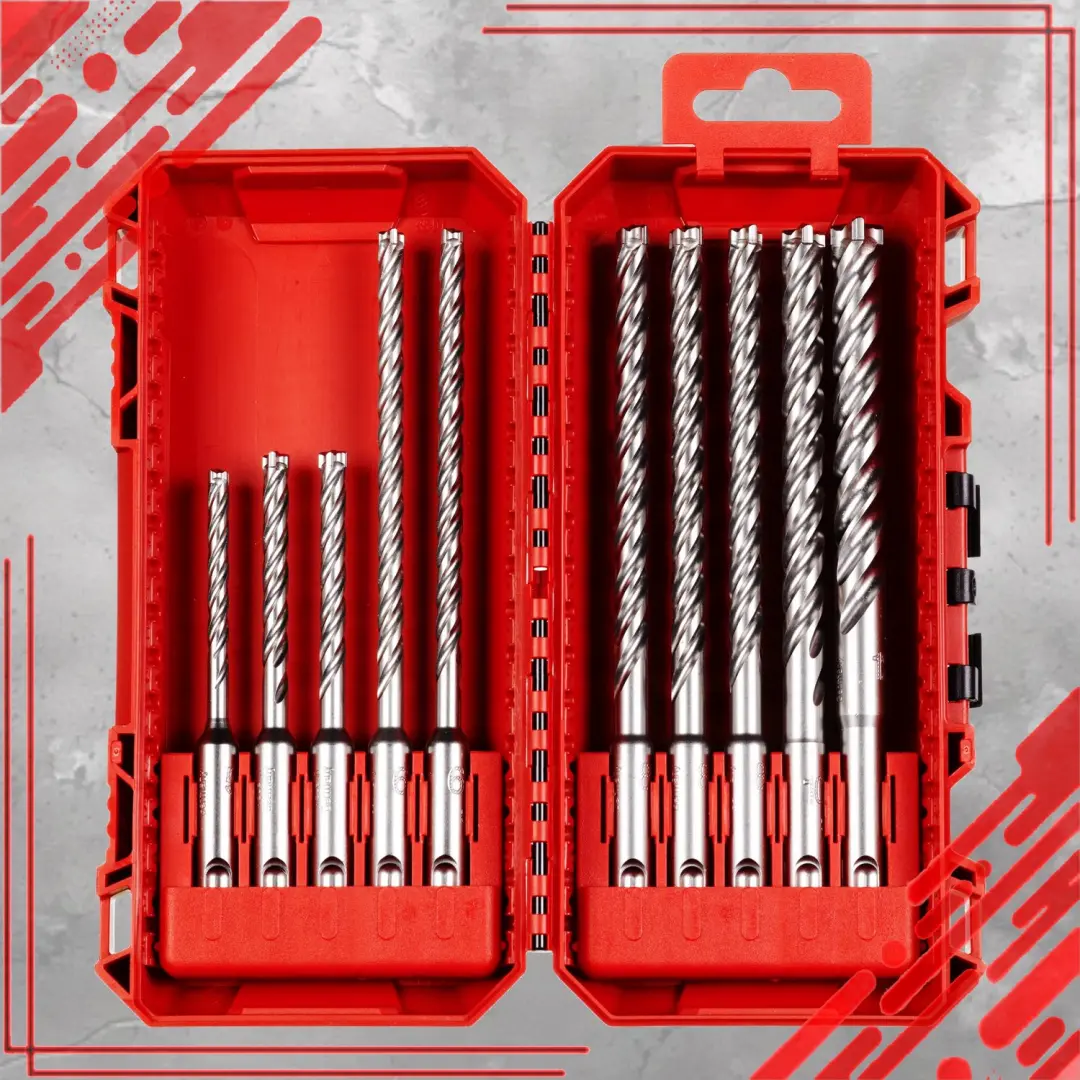 Milwaukee SDS-Plus MX4 Boorbitjeset 10 Stuks - afbeelding 2 van 5