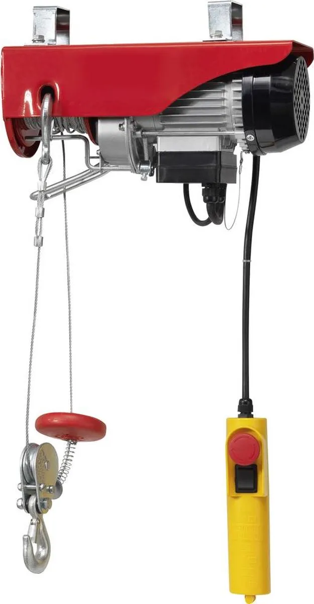 TOOLCRAFT 1550315 Elektrische Kabeltakel 250kg - met keerschijf