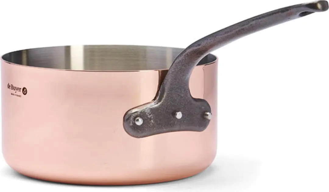 DeBuyer Inocuivre Braadpan 20cm - Koper - afbeelding 2 van 6
