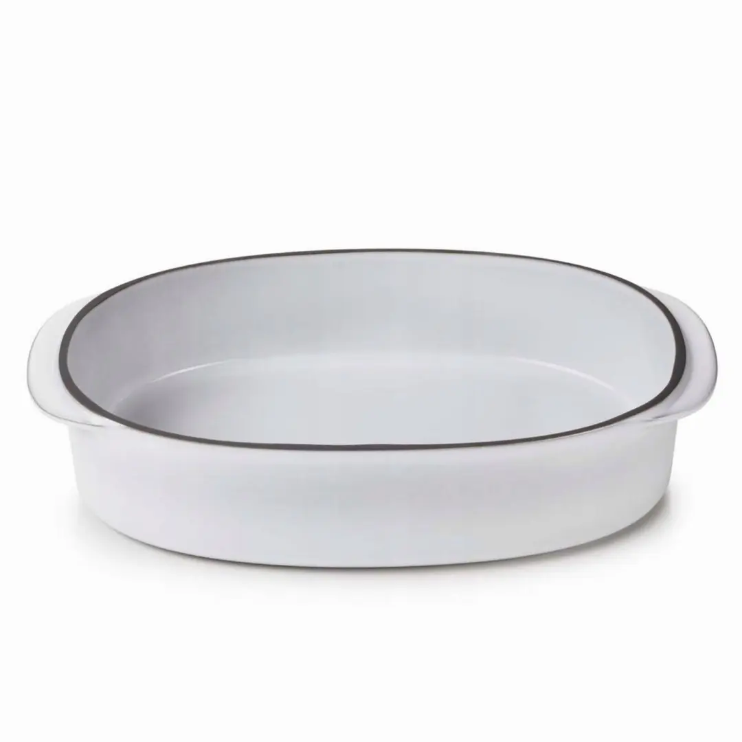 Revol Caractere Ovale Ovenschaal 26x18,5cm Wit
