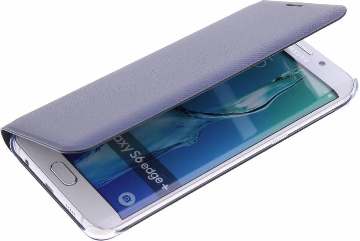 Samsung Flip Wallet Hoes - G928 S6 Edge+ - Zwart - afbeelding 6 van 6