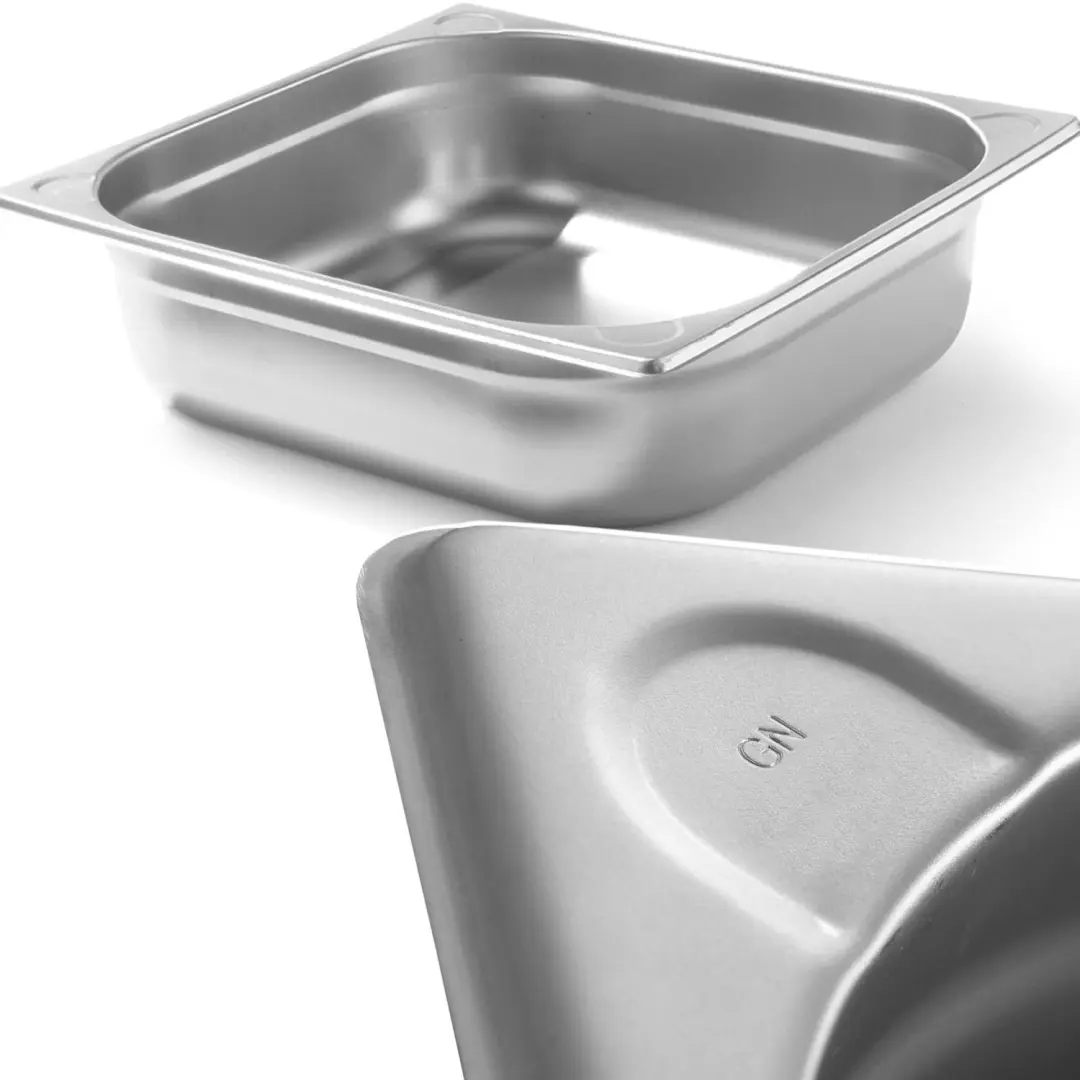 Hendi GN 2/3 Gastronorm Bak 100mm Roestvrij Staal