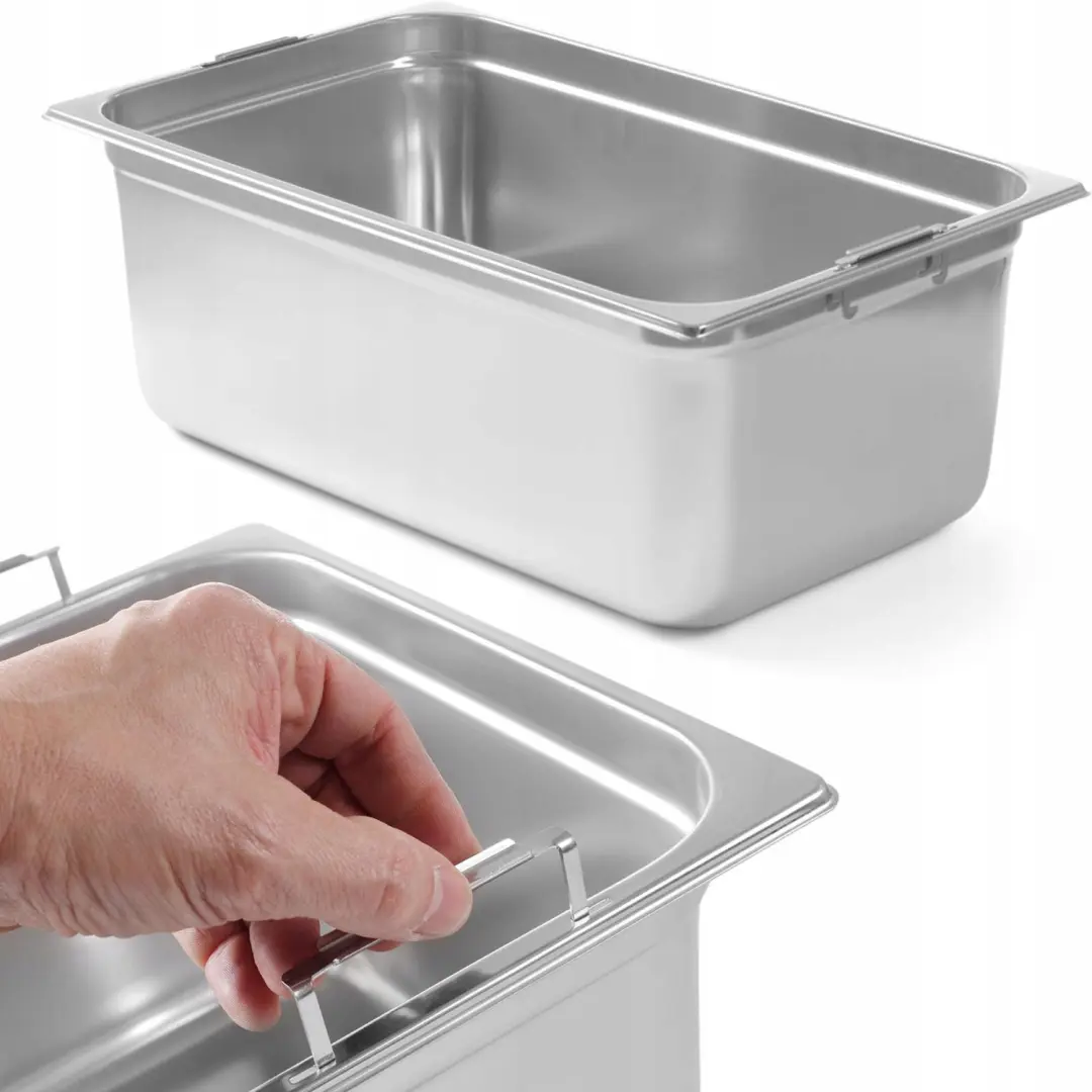 Hendi GN 1/1 Gastronorm Bak 530x325x200mm RVS
