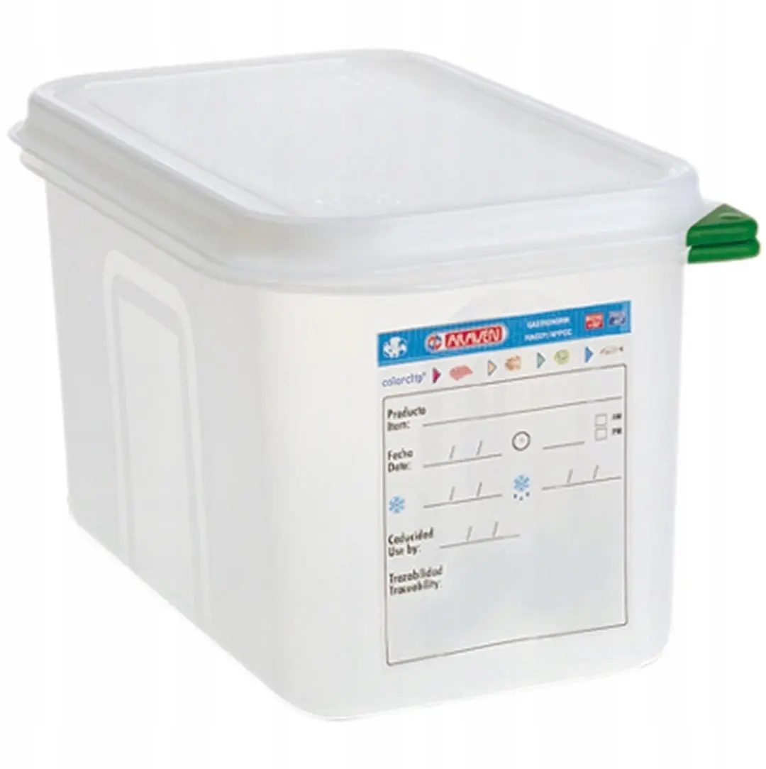 Stalgast GN 1/4-150 mm Dichte Container met Kleurclips