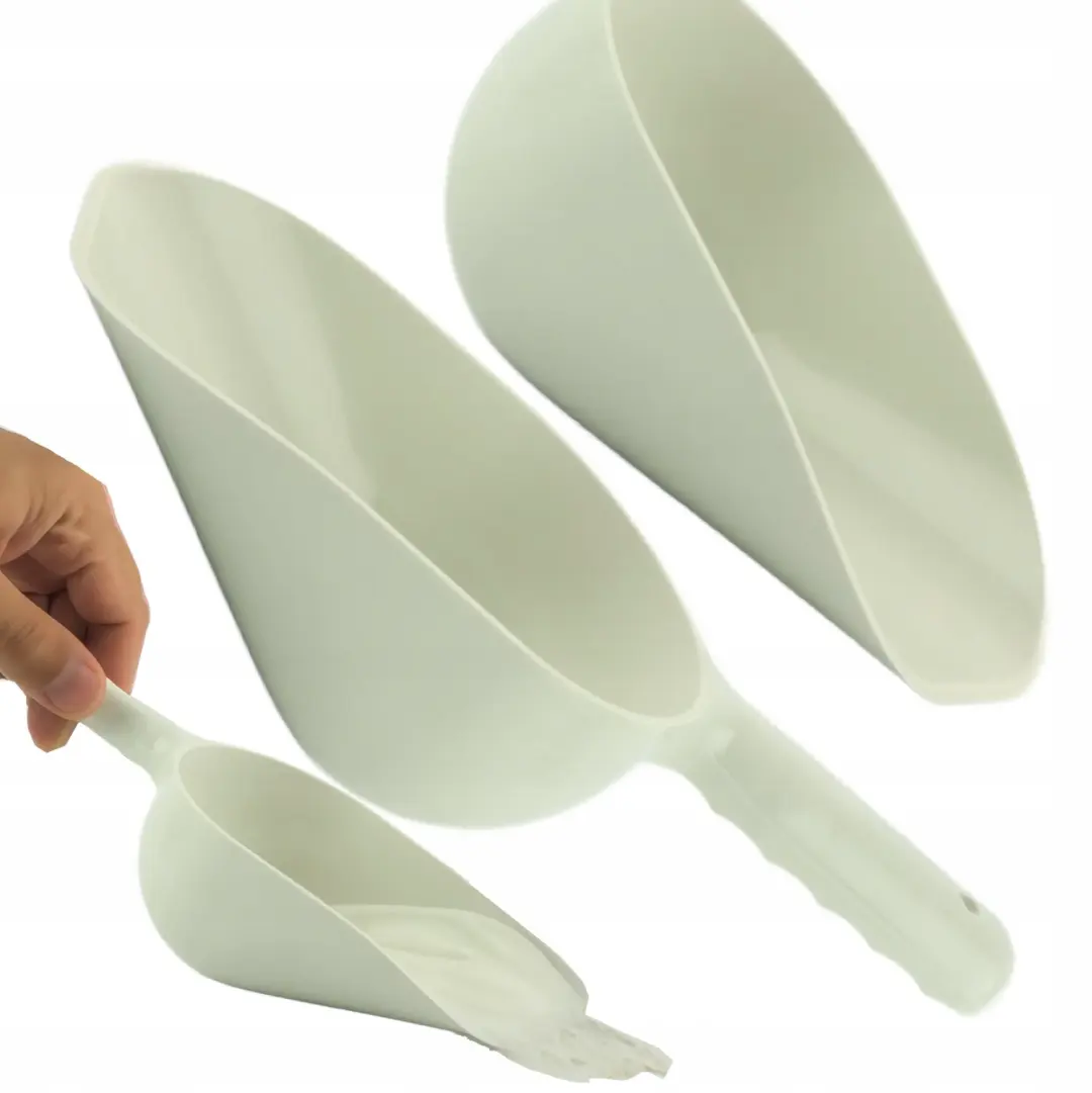 Ecru Kunststof Schepje 28cm