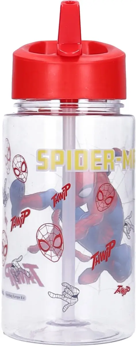 Spider-Man Drinkfles 450ml - Blauw - afbeelding 5 van 6