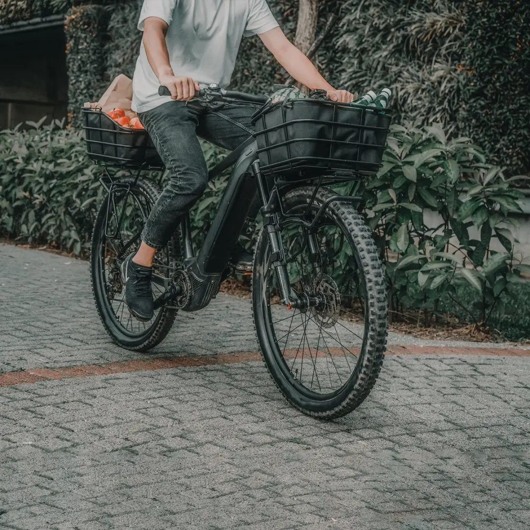Topeak Urban Basket DX - 18L - Zwart - afbeelding 6 van 6