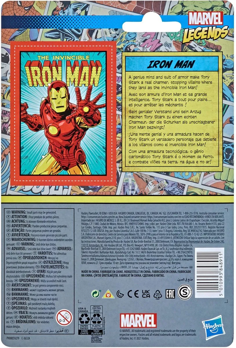 Marvel Iron Man Actiefiguur 10cm - Multicolours