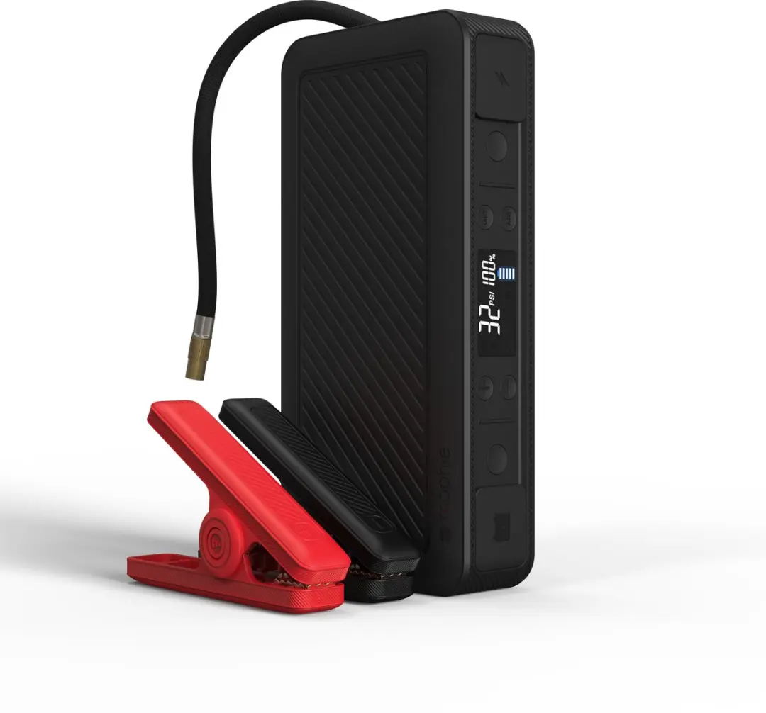 Mophie Powerstation Go Rugged Powerbank 15.000 mAh met Jumpstarter en Luchtcompr