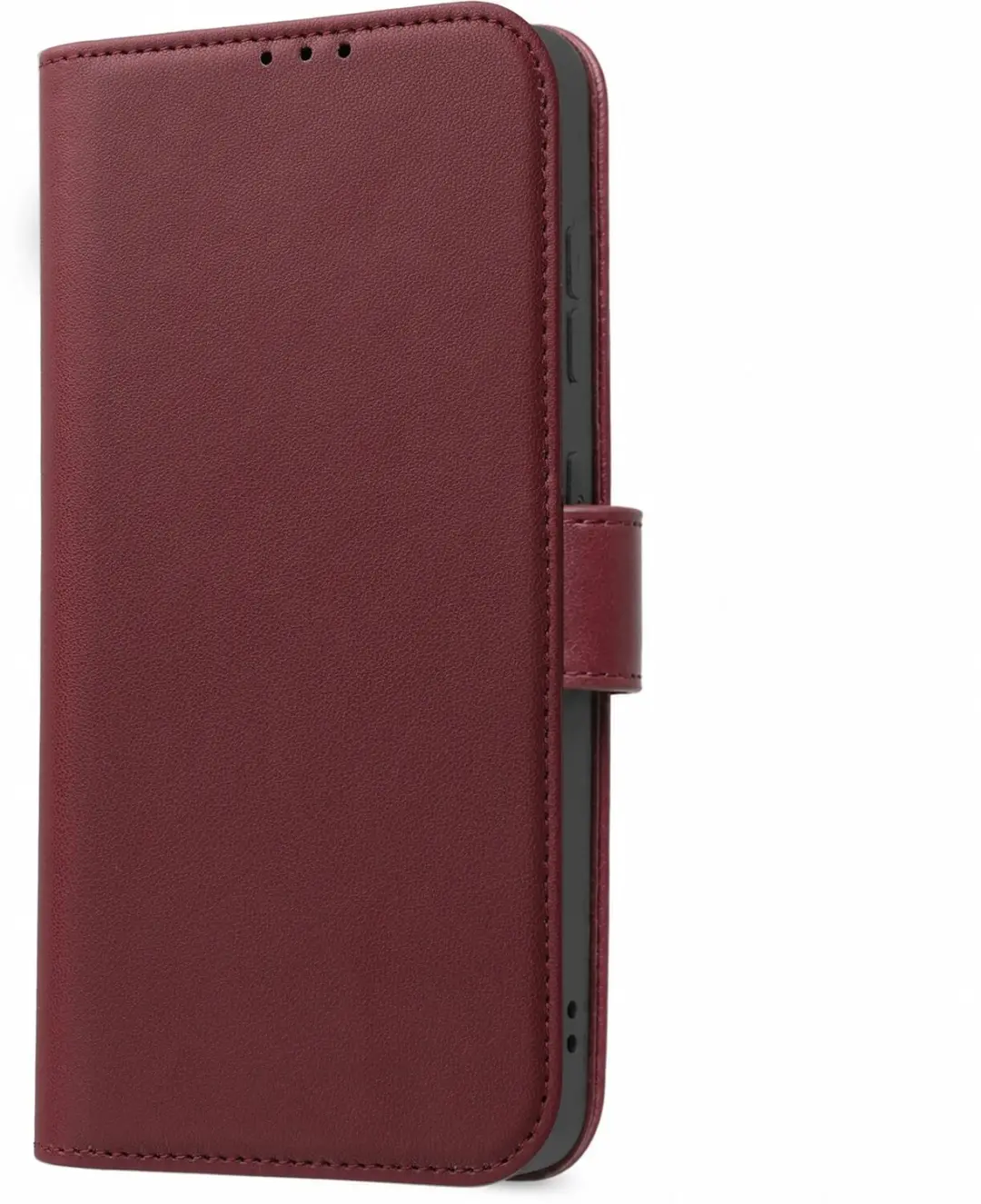 Rosso Element Modern Samsung Galaxy A18 Hoesje - Burgundy - afbeelding 2 van 4