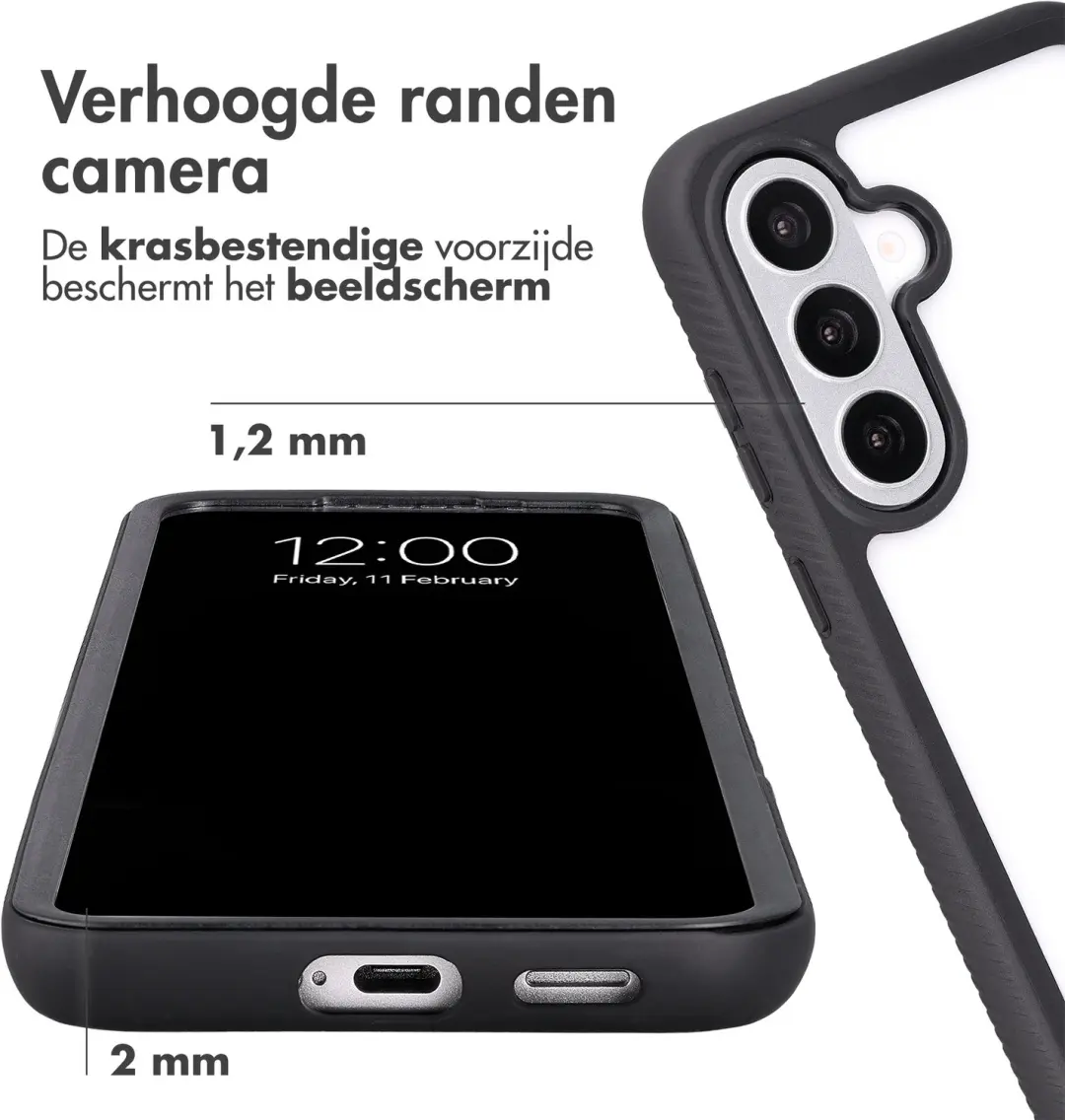 Imoshion 360° Hoesje S26 FE - Zwart - afbeelding 4 van 6