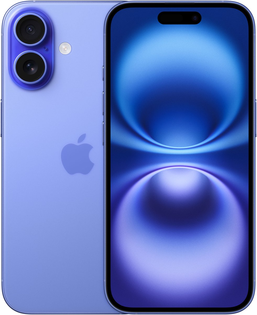 Apple iPhone 16 - 512GB - Blauw