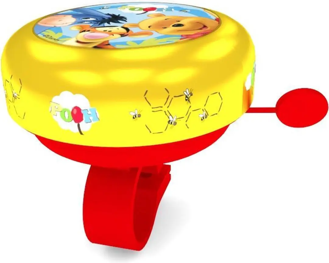 Disney Fietsbel Winnie De Poeh 55 Mm Geel