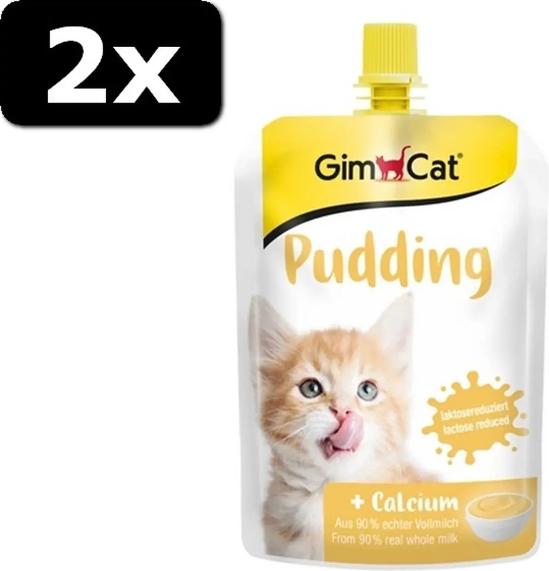 2x GIMCAT PUDDING POUCH 150GR - afbeelding 2 van 2