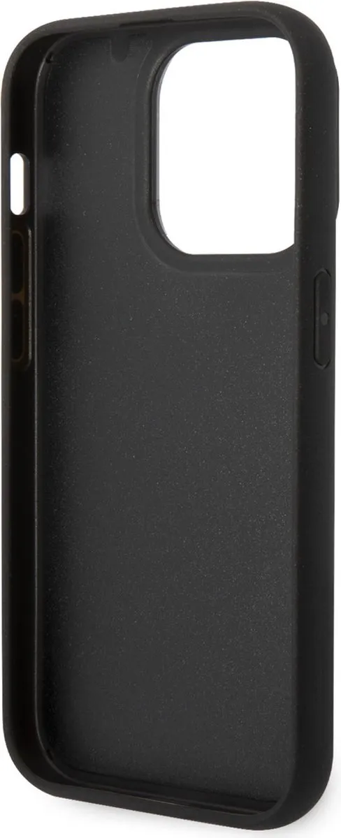 Ferrari iPhone 14 Pro Carbon Backcover - Rood