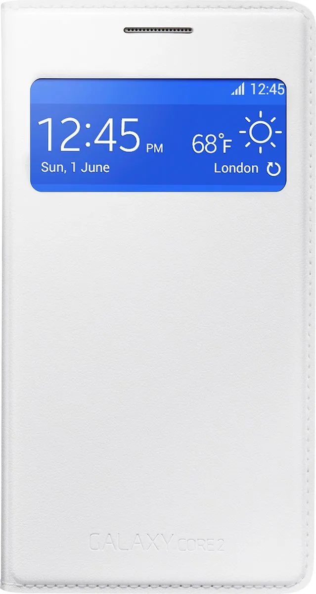 Samsung S-View Hoesje Galaxy Core 2 - Wit