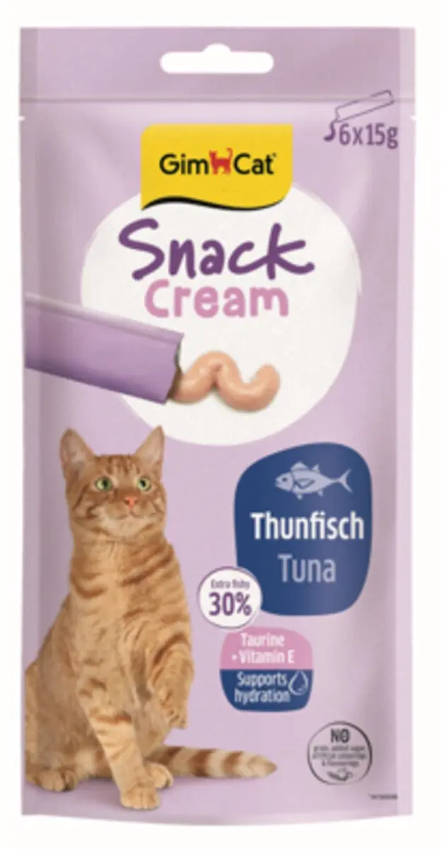 GimCat Kattensnack Cream Tonijn