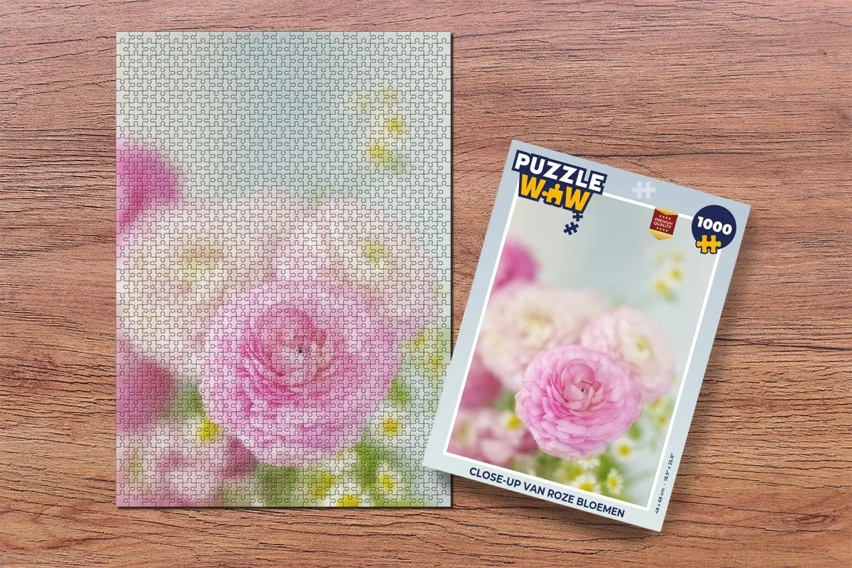 PuzzleWow Legpuzzel 1000 Stuks - Multicolor