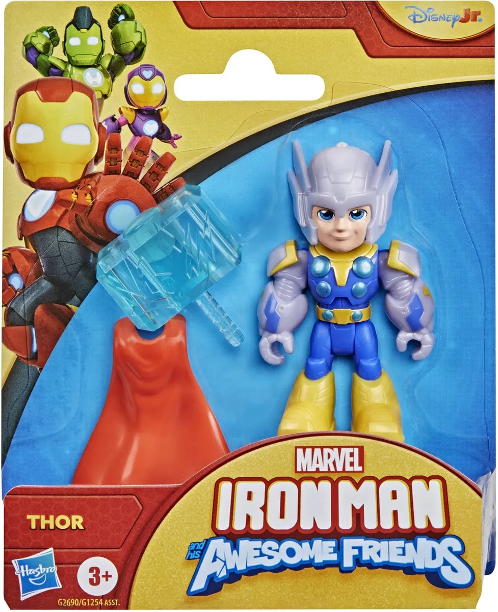 Marvel Iron Man & Friends Thor Actiefiguur - Multi