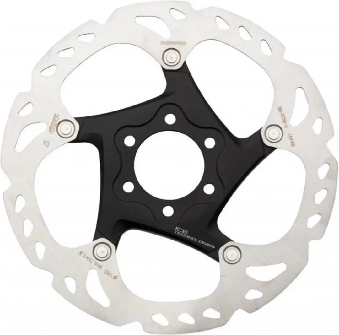 Shimano Deore XT RT86 Remschijf 160mm - Zwart - afbeelding 6 van 6