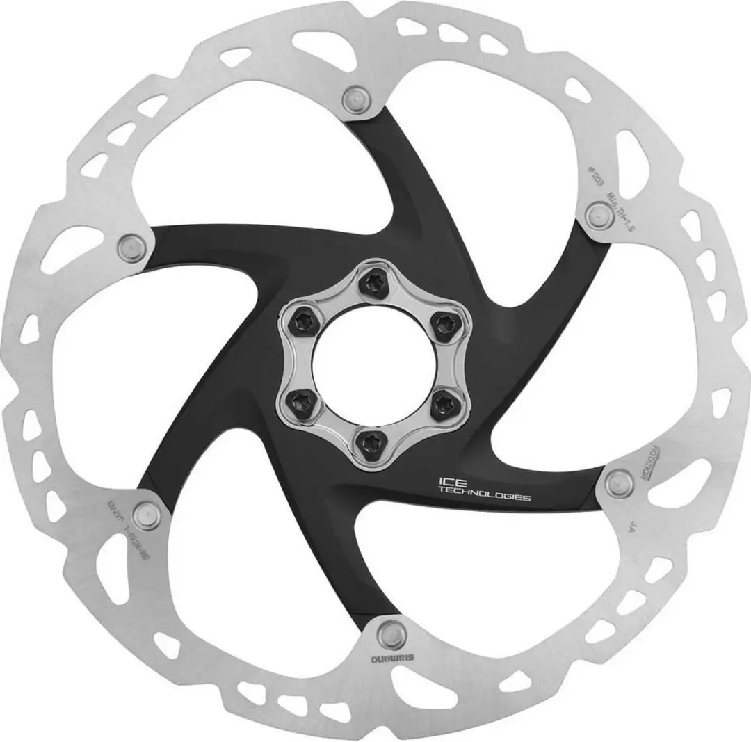 Shimano Deore XT RT86 Remschijf 160mm - Zwart - afbeelding 2 van 6