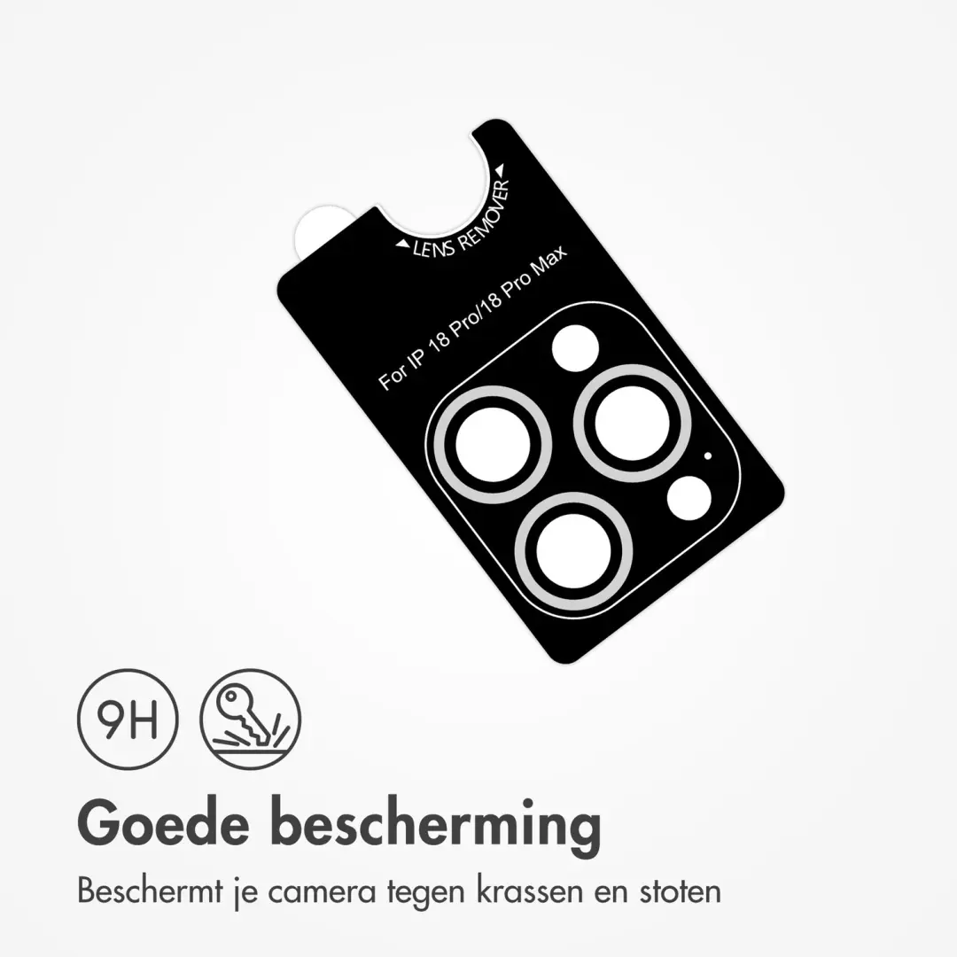 imoshion Camera Protector Glas SH00099735 - Zilver - afbeelding 6 van 6
