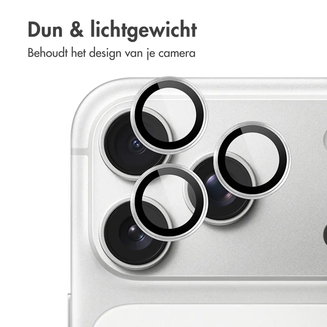 imoshion Camera Protector Glas SH00099735 - Zilver - afbeelding 4 van 6