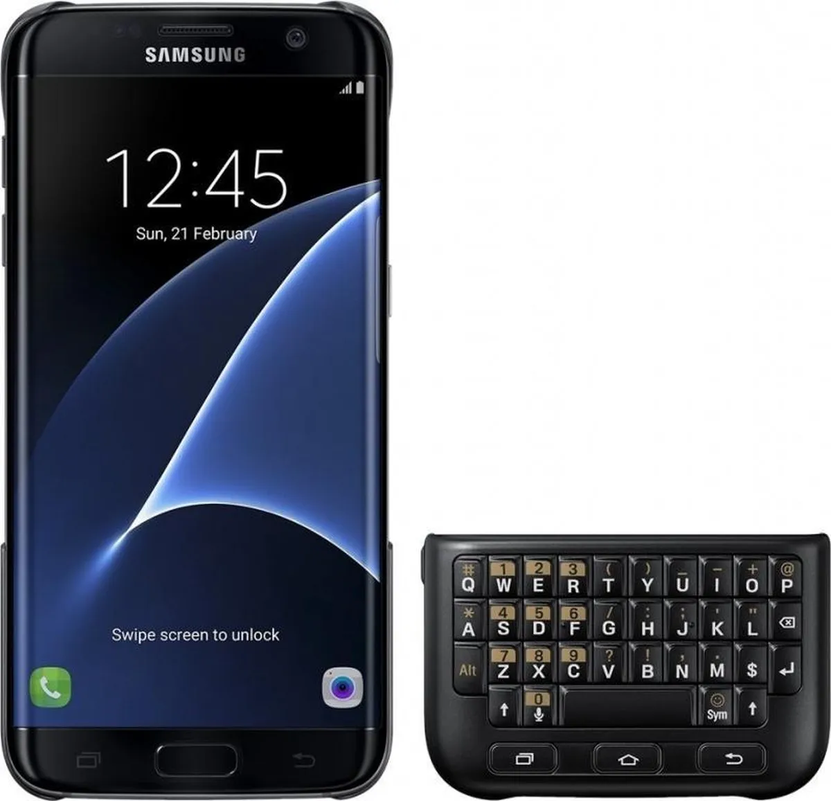 Samsung Keyboard Cover G935F25452401 - Zwart